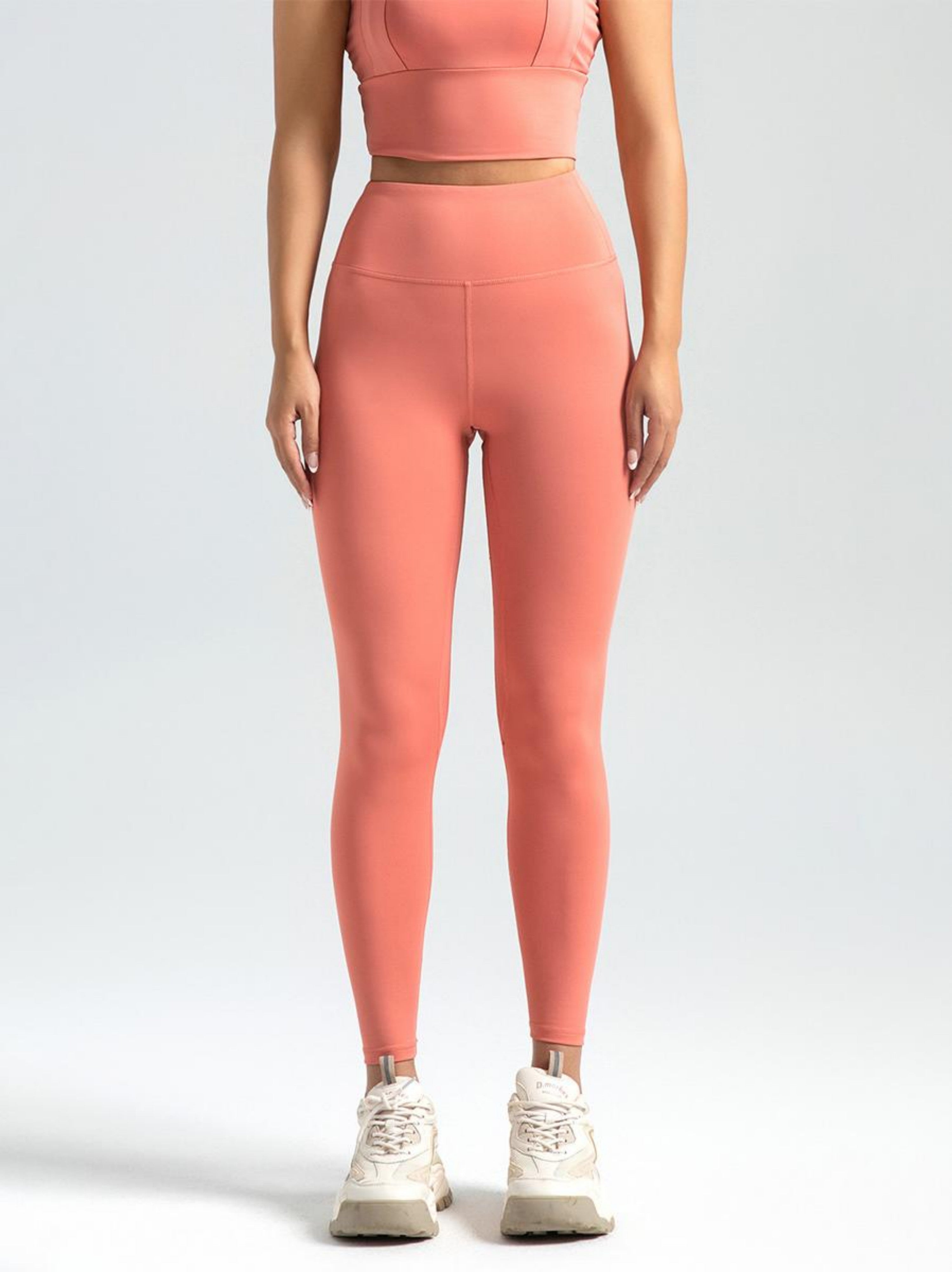 Eunfew Elastic Peach Lift Yoga Leggings EUNFEW