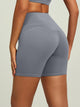 Eunfew Breathable High-Waist Yoga Shorts