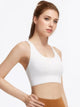 Eunfew Mesh Criss-Cross Yoga Sports Bra