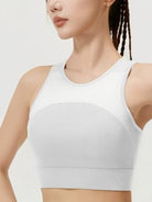 Eunfew Breathable Yoga Tank Top Fixed Cup Sports Bra EUNFEW