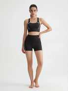 Eunfew Serene Ink Rich Ink Black 4-Way Stretch Yoga Set EUNFEW